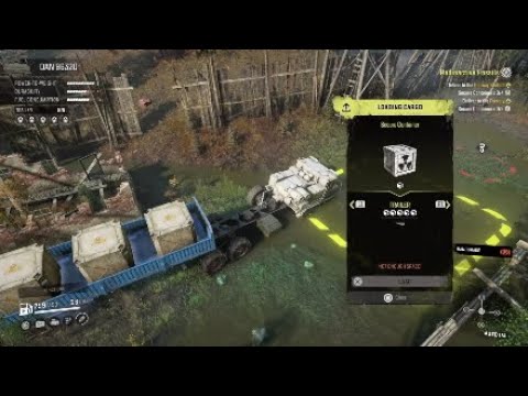 Part 1 how to do Radioactive fossils mission Snowrunner Taymir Russian federation Drowned lands