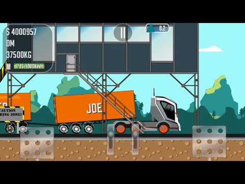 Trucker Joe trucking coal and iron