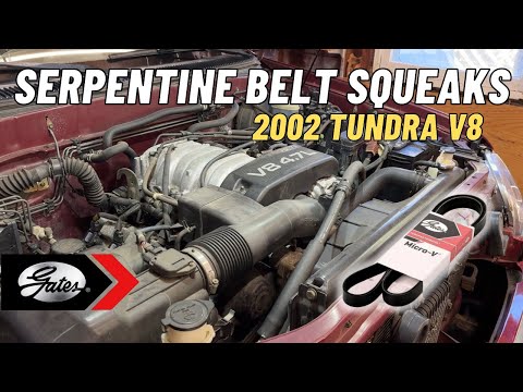 Replacing the Serpentine Belt on my 2002 V8 Tundra