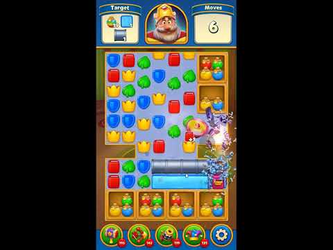 Royal Match Level 3196 - NO BOOSTERS GAMEPLAY 👑 | SKILLGAMING ✔️