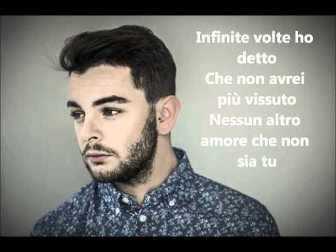 Infinite volte di Lorenzo Fragola con testo