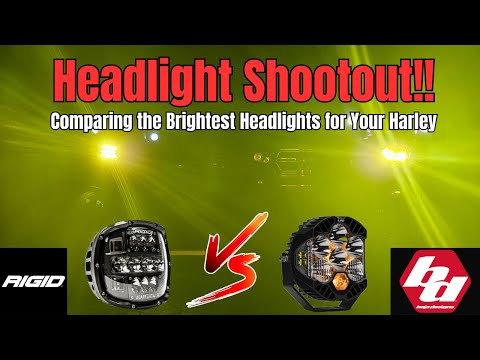Battle of the Brightest Headlights Rigid Adapt XP vs Baja Designs LP6