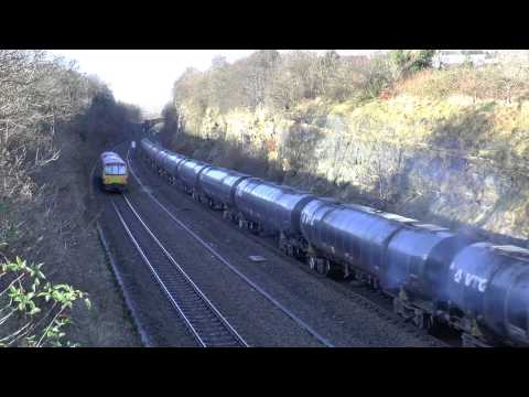 (HD) DB 60015 on 6E32 Preston Docks Lanfina to Lindsey Oil Refinery 12/12/2014
