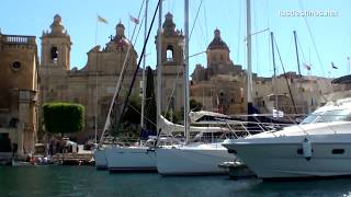 Malta, boating, boat tour / Excursión en barco, La Valetta y Birgu / turismo travel tourism sailing
