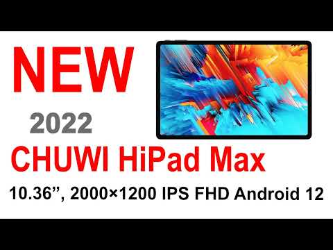 CHUWI HiPad Max 10.36-inch Snapdragon 680 8GB/128GB Android 12 LTE Tablet (link in the description)