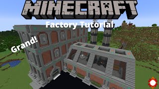 Minecraft How to Build a Factory -Tutorial-