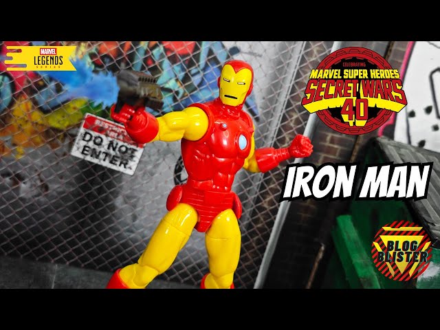 Vídeo relacionado con Marvel Legends Series - Iron Man - Vengadores Retro - Cómics de Marvel - Secret Wars - Figura de acción de colección de 15 cm