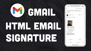 Add HTML Email Signature to Gmail