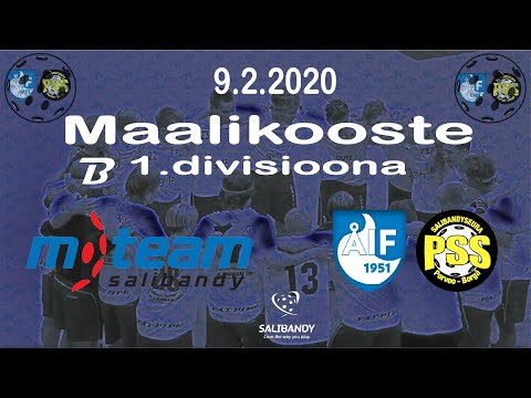 Maalikooste M-Team - ÅIF/PSS (B-pojat 1.divisioona 9.2.2019)