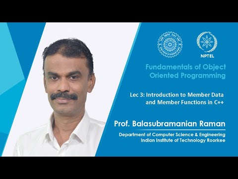 Lecture 1 Introduction to Object Oriented Programming