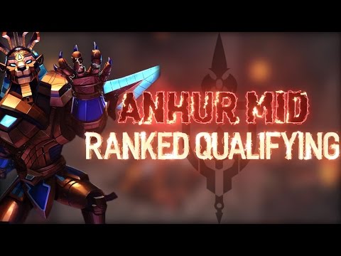 ANHUR RANKED: QUALIFYING MATCHES ARE ROUGH - Incon - Smite