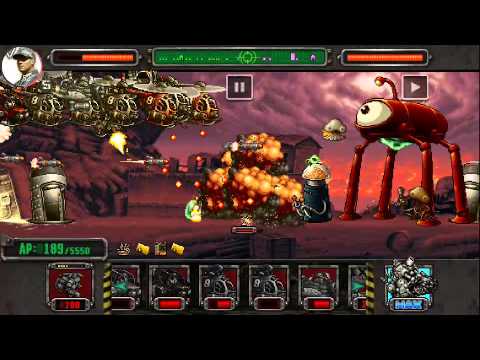 Metal Slug Defense Event world Final! / Moredn Aerial Force vs Mars People