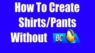 How to create a free t shirt on roblox without bc tbc or obc on ipad/phone