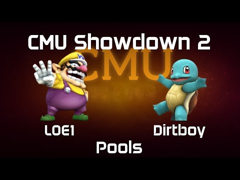 CMU Showdown 2 Pools  - LOE1 (Wario) vs. Dirtboy (Squirtle)