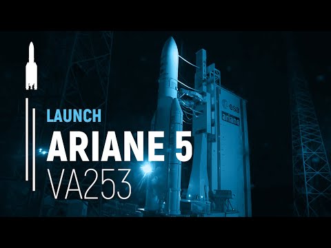 Flight VA253 – Galaxy 20 / MEV-2 / BSAT-4B | Ariane 5 Launch | Arianespace