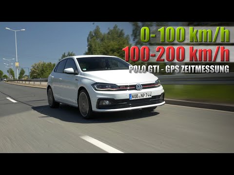 Volkswagen Polo GTI 100-200km/h | 0-100km/h | Beschleunigung / Acceleration / GPS-Times Lets Drive