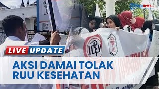 Aliansi Organisasi Profesi Kesehatan Sumbar Berkumpul dan Gelar Aksi Damai Tolak RUU Kesehatan