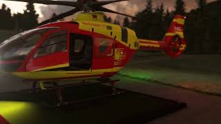 Medicopter 117 Base mit Airbus H145 EMS Medicopter 117 Liverie video
