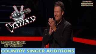 BEST COUNTRY SINGER AUDITIONS ON THE VOICE