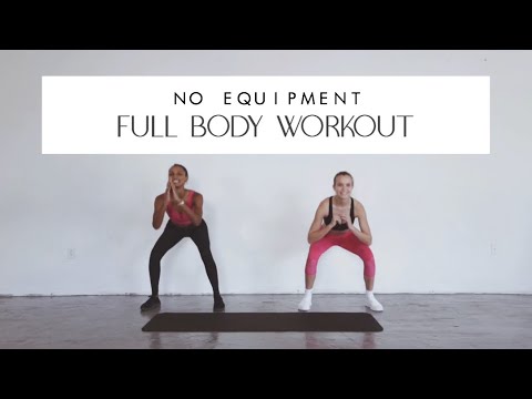 NO EQUIPMENT REAL TIME MODEL WORKOUT