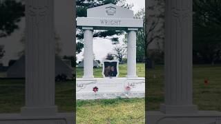 The first “Queen Of Country Music” Kitty Wells &amp; husband Johnnie Wright’s gravesite in Nashville, TN
