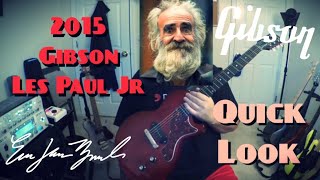 Video thumbnail for 2015 Gibson Les Paul Junior Quick Look by Eric Jason Brock