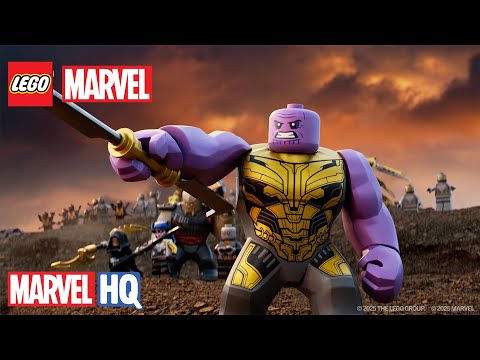 Hulk Joins the Final Battle Against Thanos! | LEGO Marvel