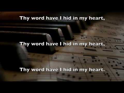 download lagu mp3 mp4 Thy Word Have I Hid In My Heart, download lagu Thy Word Have I Hid In My Heart gratis, unduh video klip Thy Word Have I Hid In My Heart