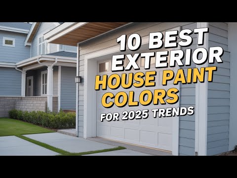 10 Best Exterior House Paint Colors for 2025 [ Trends & Timeless ]