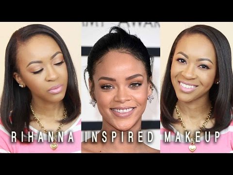 Rihanna Grammys 2015 Makeup Look || A Collaboration Video