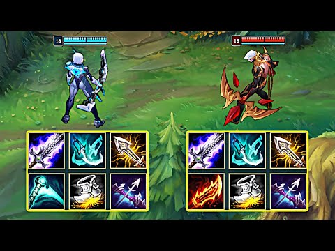 ASHE vs VARUS FULL BUILD FIGHTS & Best Moments!