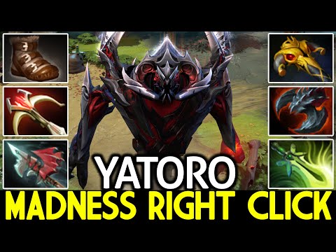 YATORO [Shadow Fiend] Madness Right Click Full Physical Build Dota 2