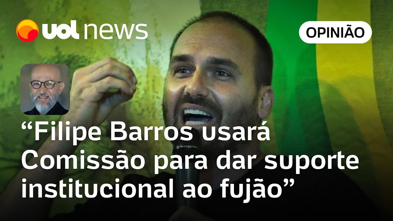 Comissão virou palco para exposição da teatralidade do autoexílio de Eduardo Bolsonaro, diz Josias