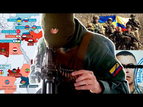 Why are there so many "COLOMBIAN MERCENARIES" in the WORLD'S WARS? 🇨🇴⚠️