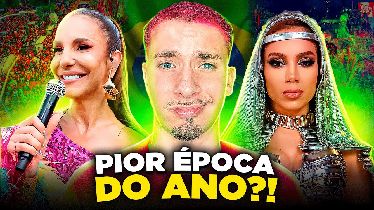 Carnaval é o MAIOR LIXO do Brasil (só trouxa vai nisso kkkkk)