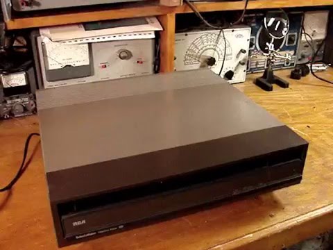 RCA 1984 CED Player Repair PT1