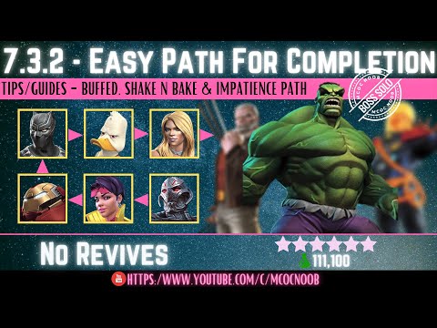 MCOC: Act 7.3.2 - Easy Path for Completion - (Book 2, Act 1.3) - Immortal Hulk - Tips/Guides
