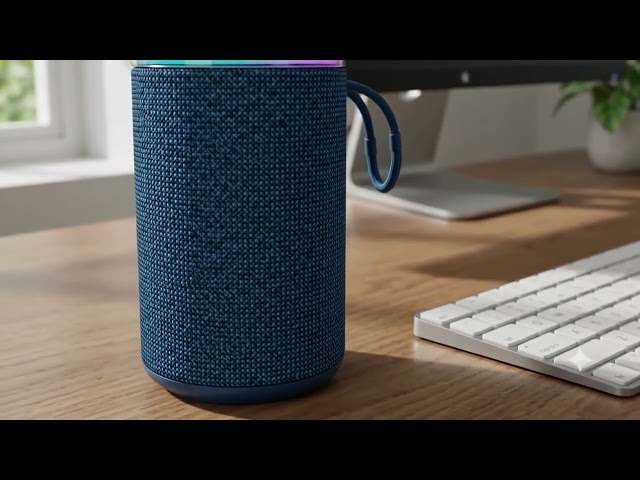Altavoces Cool Portátil Bluetooth 10W con Micro SD, Radio FM y luces RGB video