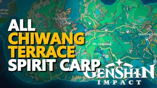 All Chiwang Terrace Spirit Carp Genshin Impact