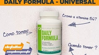 Universal Nutrition Daily Formula /made in EU/ 100 tabs - відео 7