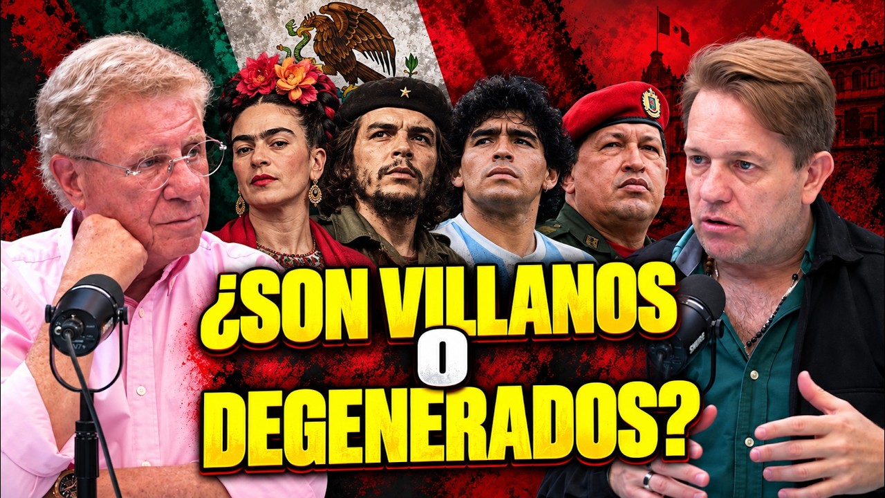 🚨 ¿Los HÉROES de la Izquierda son villanos o degenerados? | Nicolás Márquez y Carlos Alazraki