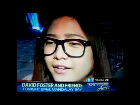 Charice - FOX NEWS 5 LAS VEGAS  (Talks DFF Concert, Glee, Botox & Sang All By Myself)