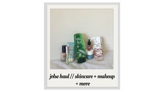 jolse kbeauty haul // skincare & makeup plus more!