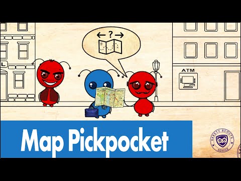 Map Pickpocket - Safety Scouts Advice - Episode 35 [HD,4K]