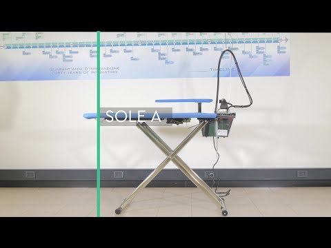 Sole A, Foldable Iron Board with Vacuum Options - Battistella