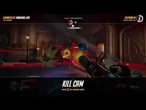 Overwatch MP gameplay (June 2016) pt4 - Back to the SOLDIER