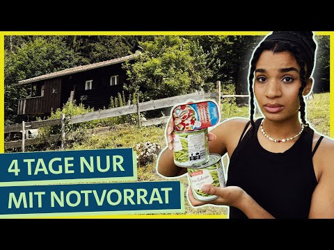 Blackout Selbstexperiment: 4 Tage nur mit Notvorrat der Bundesregierung. Reicht's?