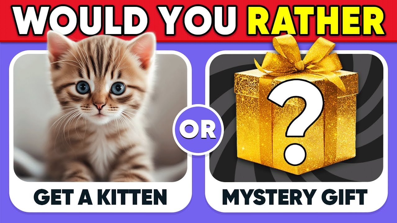Would You Rather...? Mystery Gift Edition 🎁🎁🎁