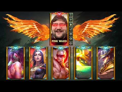 1 Hacking Shaco vs. 5 Challenger Players (Ft. Pink Ward)