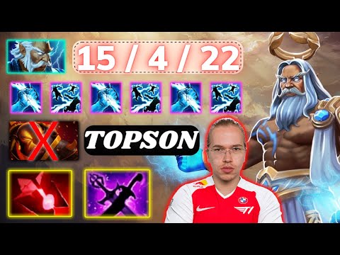🔥 TOPSON Zeus Midlane Highlights 🔥 47K DMG Dealt Insane Play - Dota 2